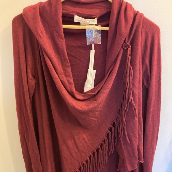 Lovestitch Fringe Sweater NWT - Picture 3 of 5